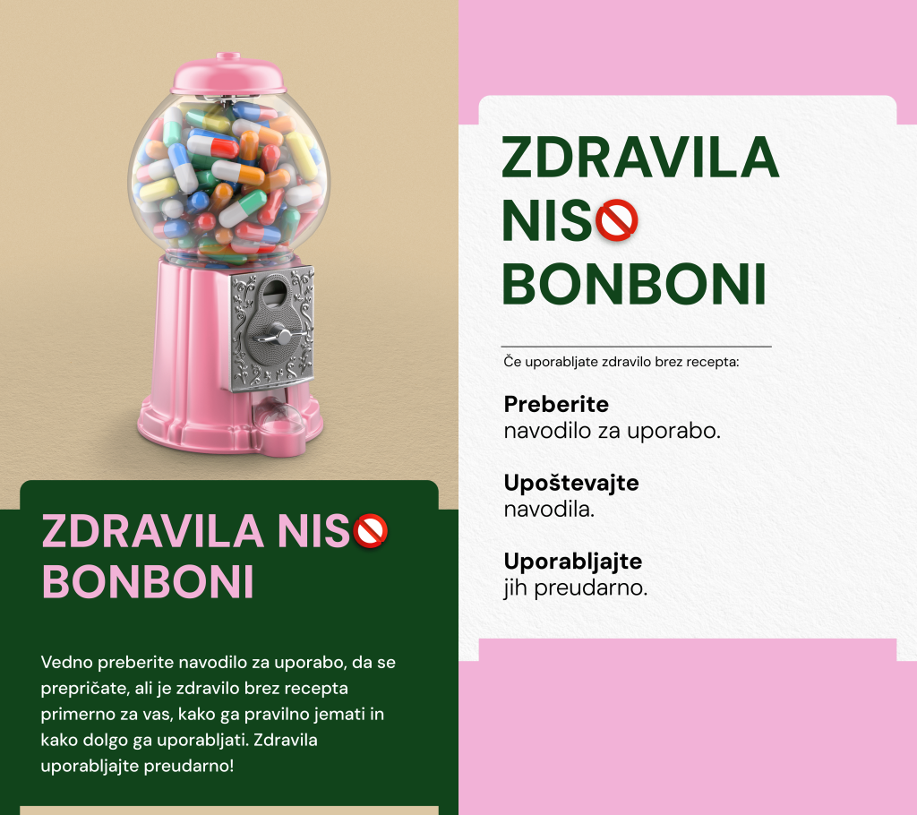OTC kampanja ozaveščanja javnosti o varni uporabi zdravil