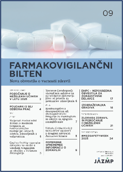 Naslovnica 9. številke biltena
